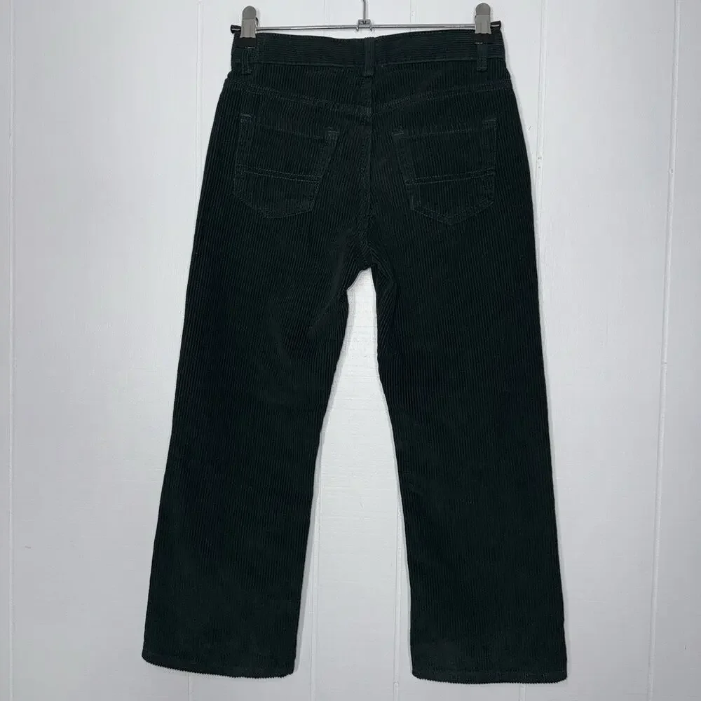 Children’s Place Boy’s Dark Green Corduroy Pants Size 7 NWT